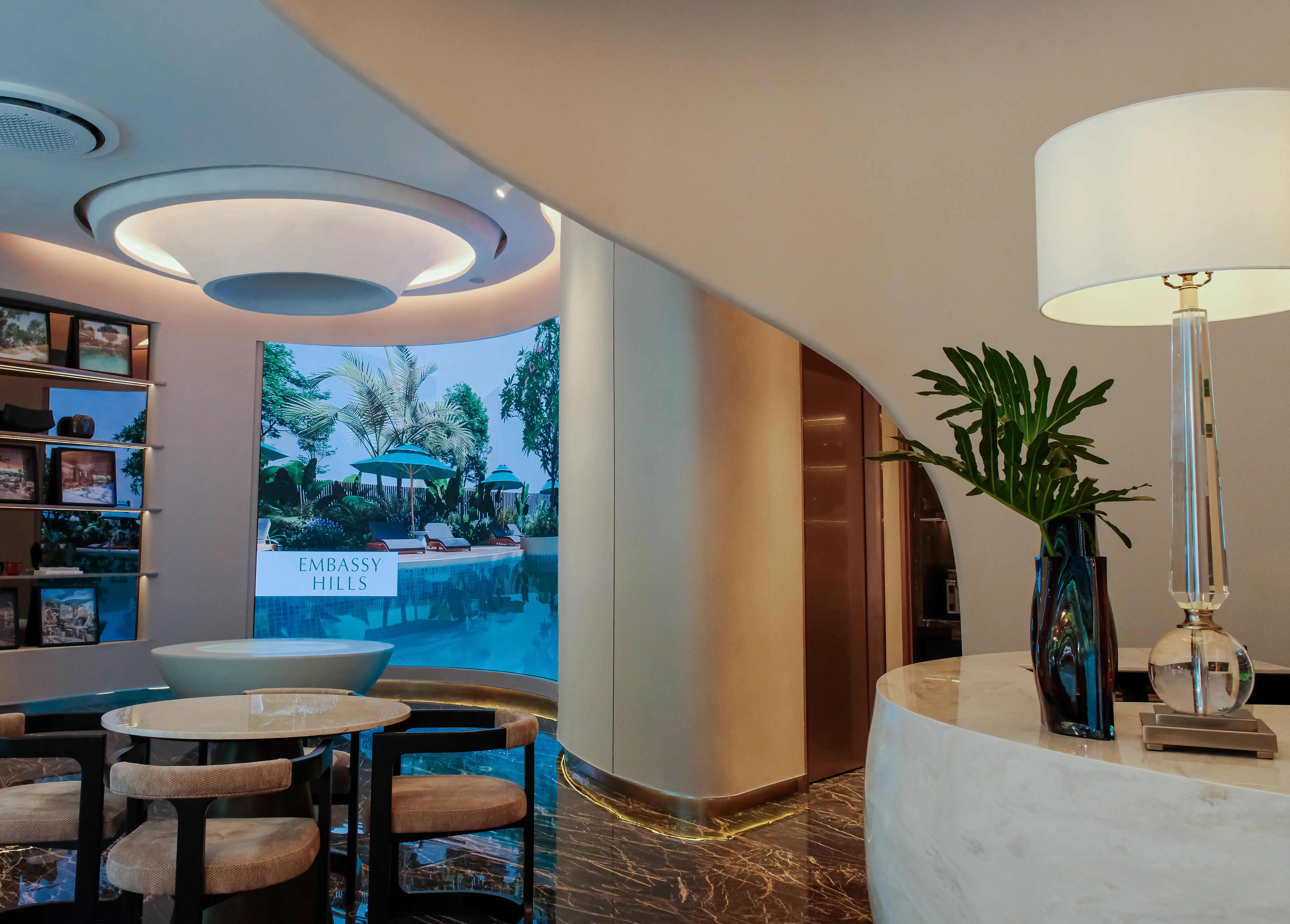 Megaworld Luxe Collection Lounge Features